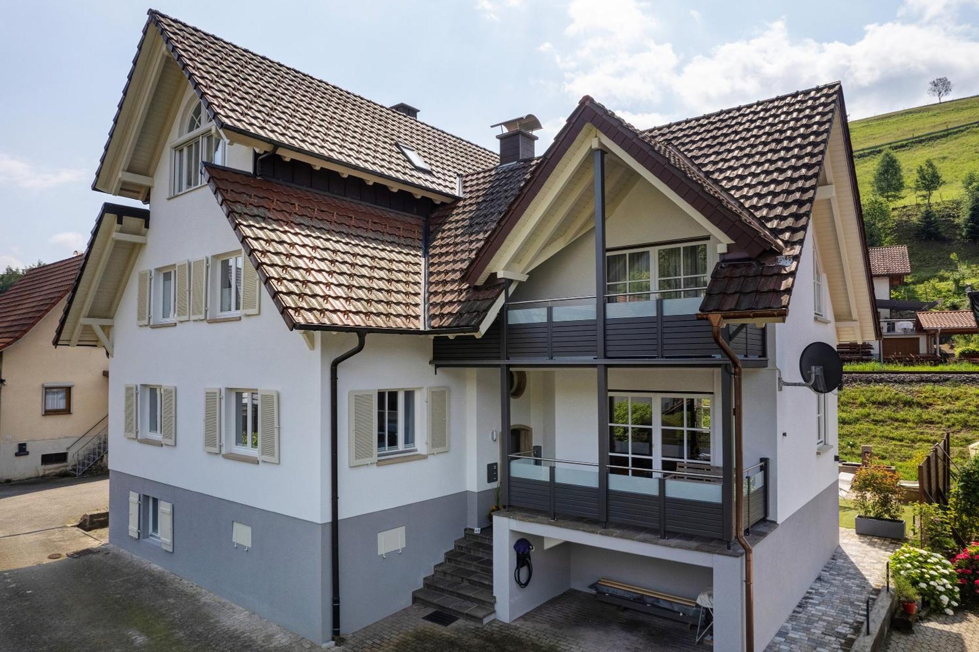 Moderner Schwarzwaldtraum Appartement Oberharmersbach Buitenkant foto
